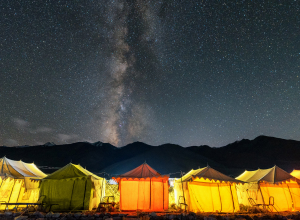 Camp Under the Stars in Turtuk